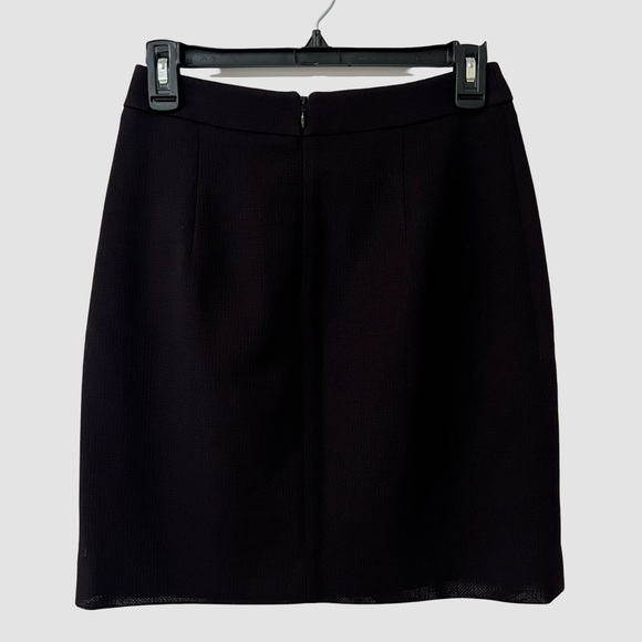 Reiss "Camila" Grape High Waist Lightweight Tailored Wool Pencil Skirt US 4 - Picture 3 of 7